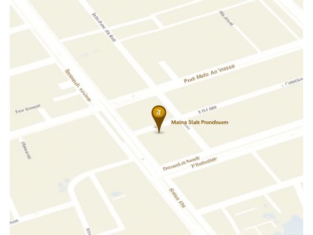 Static map showing location of Sulyap Textiles at 87 Mabini Street, Makati City, with nearby landmarks.