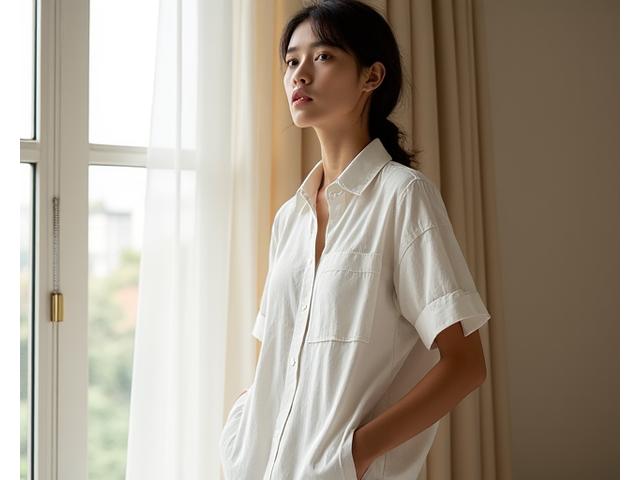 Stylish, high-end casual wear with subtle Filipino design elements.